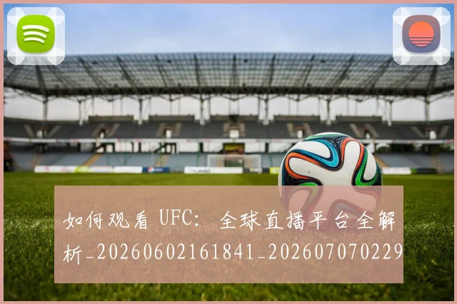 如何观看 UFC:全球直播平台全解析_20260602161841_20260707022917